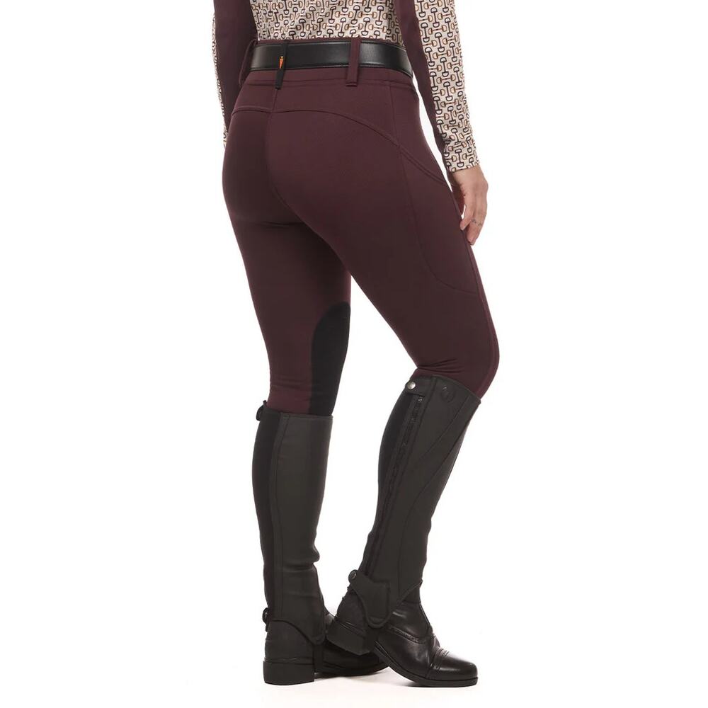 Kerrits Sit Tight Wind Knee Patch Riding Tight Britches Equestrian